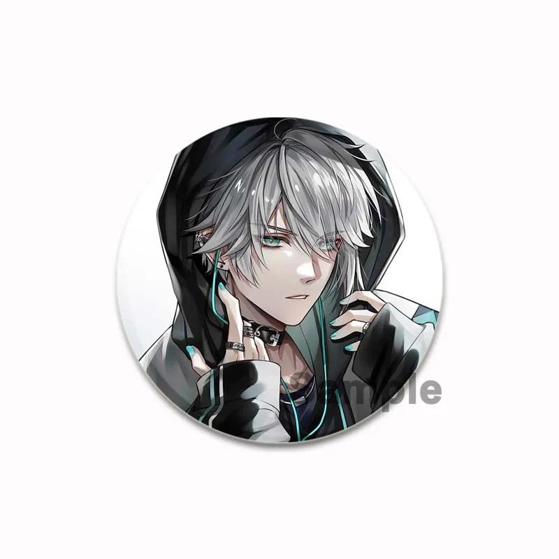 32/44/58 мм значок Genshin Impact, броши ручной работы на одежду, рюкзак, аксессуары для косплея, брошь Alhaitham, мультяшные значки на лацкан, подарки