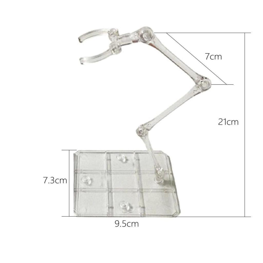 Action Figure Stand for HG 144,Display Holder Base,Doll Model Support Stand Compatible with 6" HG RG SD SHF Gundam 1/44 Toy