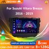 Для Suzuki Vitara Brezza 2016 - 2019 Автомобильный Радио Мультимедиа Видео Плеер Навигация Android 13 2din 2 din DVD carplay Android auto