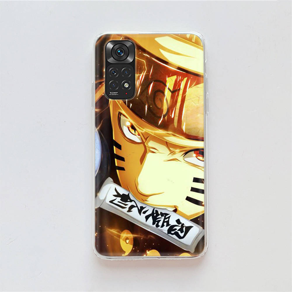 Чехол DT32 Naruto Sasuke для Samsung A04 A14 A23 A34 A54 M23 M33 M52 M53 Realme 10 9 C30S C35 C55 VIVO Y02S Y21 Y33S Y51 X80 Pro Прозрачная крышка