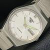 VINTAGE SEIKO 5 AUTOMATIC 6309A JAPAN MENS SILVER COLOR DIAL WATCH A701401-5 R206b-a701401