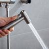 BAOKEMO Bathroom Toilet Bidet Sprayer Set 304 Stainless Steel Two Way Faucet With 1.5M Flexible Hose Bathroom Shower Head Set