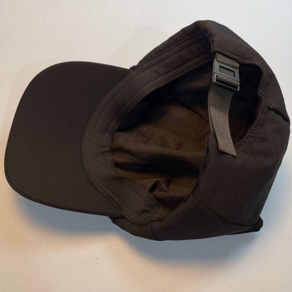 Casual Women's Baseball Hat Solid Color Peaked Cap Cute Y2k Cat Ear Hat Girl