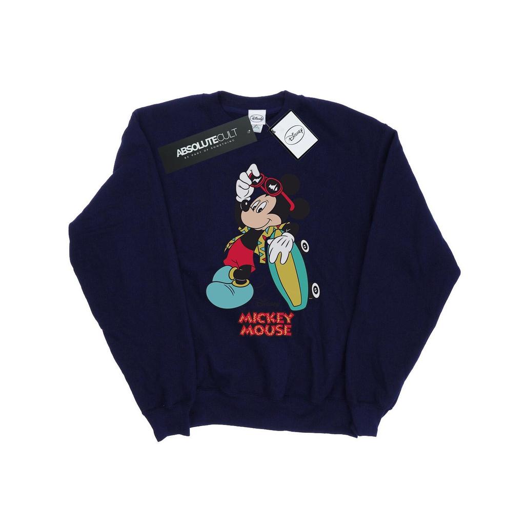 Disney Mens Mickey Mouse Skate Dude Sweatshirt