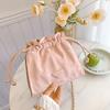 Иностранный стиль нишевая мода сумка-мешок на шнурке женская 2025 лето новая универсальная ins сумка-ведро женская