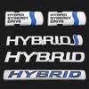 hxqgn9 1Pc 3D Metal emblem For Toyota Camry hybrid car logo HYBRID car sticker word logo rear tail modification sticker car Accessories
