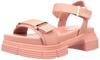 Stuart Sandals Track Sole Velcro Strap Sandals 6517 P Cm E [Jill Shoe] Women's 23.0 Cm~23.5