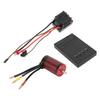 Brushless Motor ESC Programming Card 3660 Brushless Motor 80A Brushless ESC Combo Set for 1 8 RC Cars