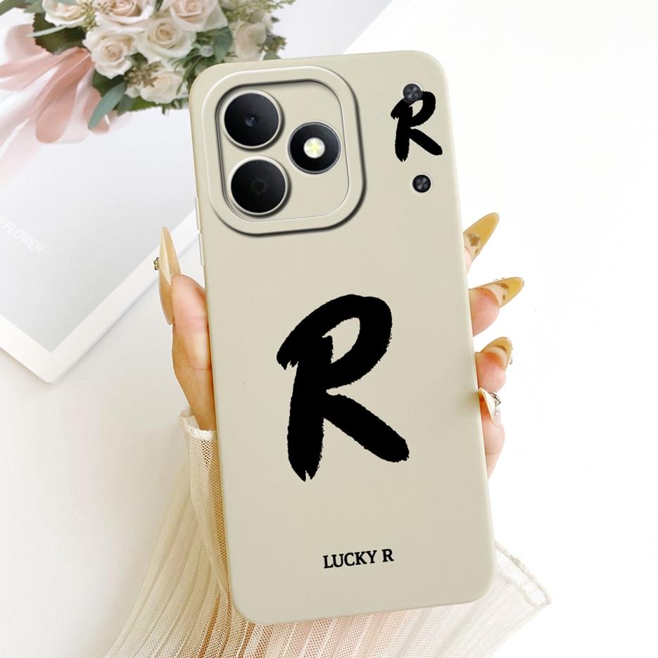 Чехол для Realme Note 80 RMX5388 Милый Чехол с Счастливыми Буквами Ударопрочный Мягкий ТПУ Чехол для Телефона Для Realme Note80 Note 80 4G Fundas Сумки