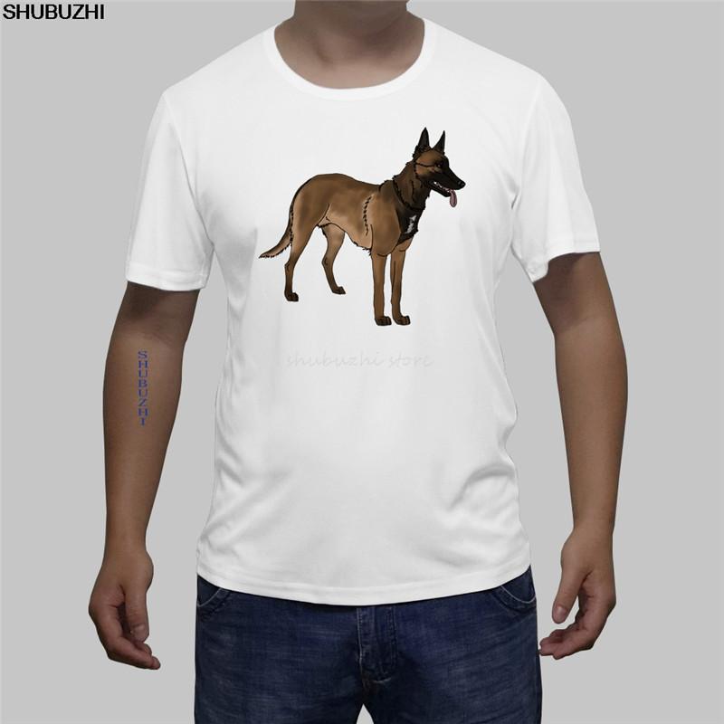 Belgian Malinois Men's TShirt Short Sleeve Fitness T-Shirt Man Oversized Brand Clothing cotton