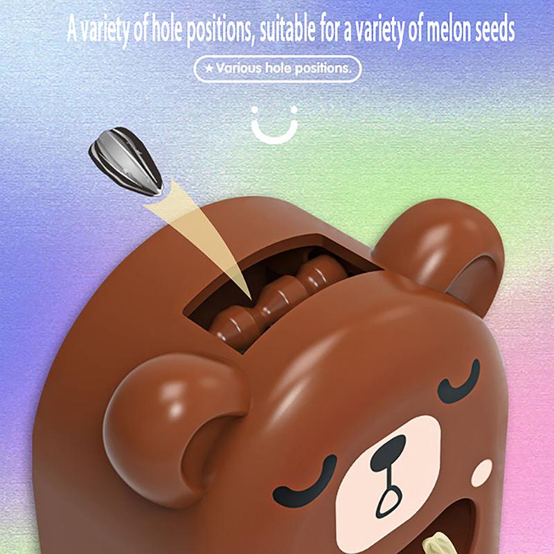 Овощечистка для семян подсолнечника, автоматическая машина для очистки семян подсолнечника, мультяшная чувствительная открывалка для дыни, безопасная для защиты зубов