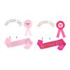3Pcs Girl Birthday Accessories Including Rhinestones Headband Glittering Sash Decorative Pin For Birthday Celebration