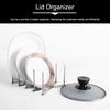 Drain Rack Kitchen Accessories Flatware Storage Shelf Dish Drainer Plate Stand Pot Lid Holder