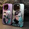 Горячий аниме K-Kaiju No8 Чехол для телефона для iPhone 17,16,15,14,13,12,11,Pro Max,Plus Конфетный серебристый чехол