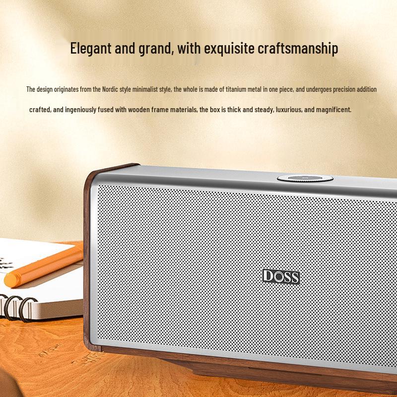 DOSS SoundBox MAX Bluetooth HIFI Speaker - Magic Brick for Home, Desktop, and TV Audio