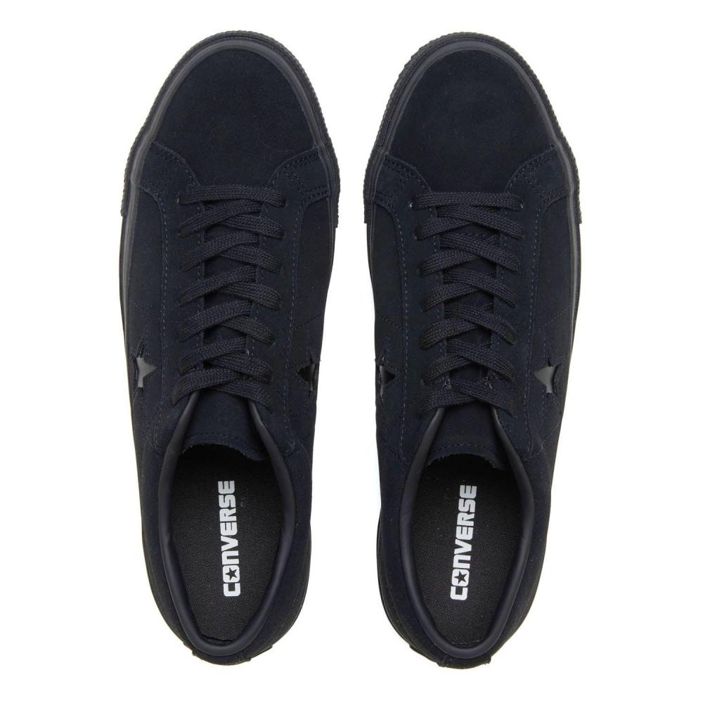 Converse One Star Замша 33702081 Черныймонохромный
