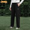 JEEP Men's Fleece-Lined Water-Resistant Softshell Straight-Leg Trousers
