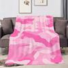 Fashion Retro Colorful Camouflage Art Flannel Soft Warm Plush Blanket Sofa Living Room Pet Hogar Bedroom Gift Home Car Portable