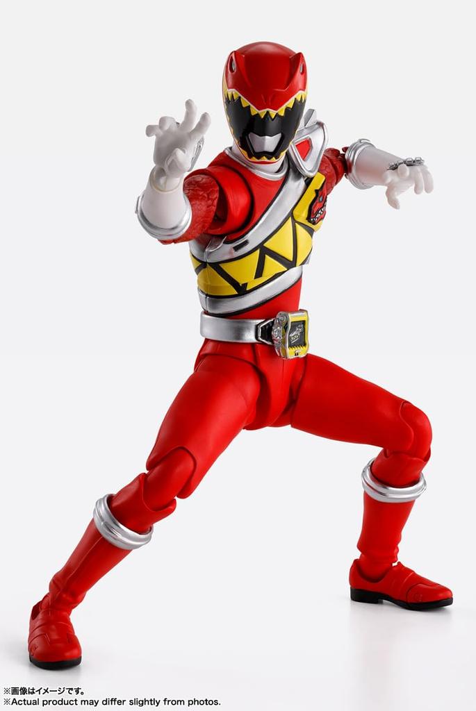 TAMASHII NATIONS Zyuden Sentai Kyoryuger Kyoryu красная 145 мм окрашенная подвижная фигурка SHFiguarts (Синкочо Сейхо) приблизительно. АБС и ПВХ