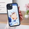 Чехол для телефона с аниме Гриффитом для iPhone 17 16 15 14 13 12 11 Air Pro Max Plus Черный Мягкий ТПУ Ударопрочный Чехол