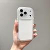 Прозрачный чехол с большим окном для iPhone 11 12 13 14 15 16 17 Pro Max Plus Мягкий ударопрочный чехол из ТПУ Прозрачный желе-чехол