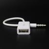 3,5 мм Черный Автомобильный AUX Стерео Кабель к USB Стерео Кабелю Автомобильная Электроника Конвертер