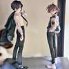 20cm Bungo Stray Dogs Anime Figures - Nakahara Chuya & Dazai Osamu Action Figures - Noodles Press PVC Collectible Toys Gifts