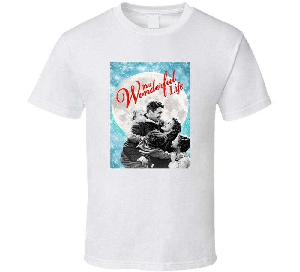 It's A Wonderful Life Tee Classic Holiday Movie T Shirt Unisex T-Shirt