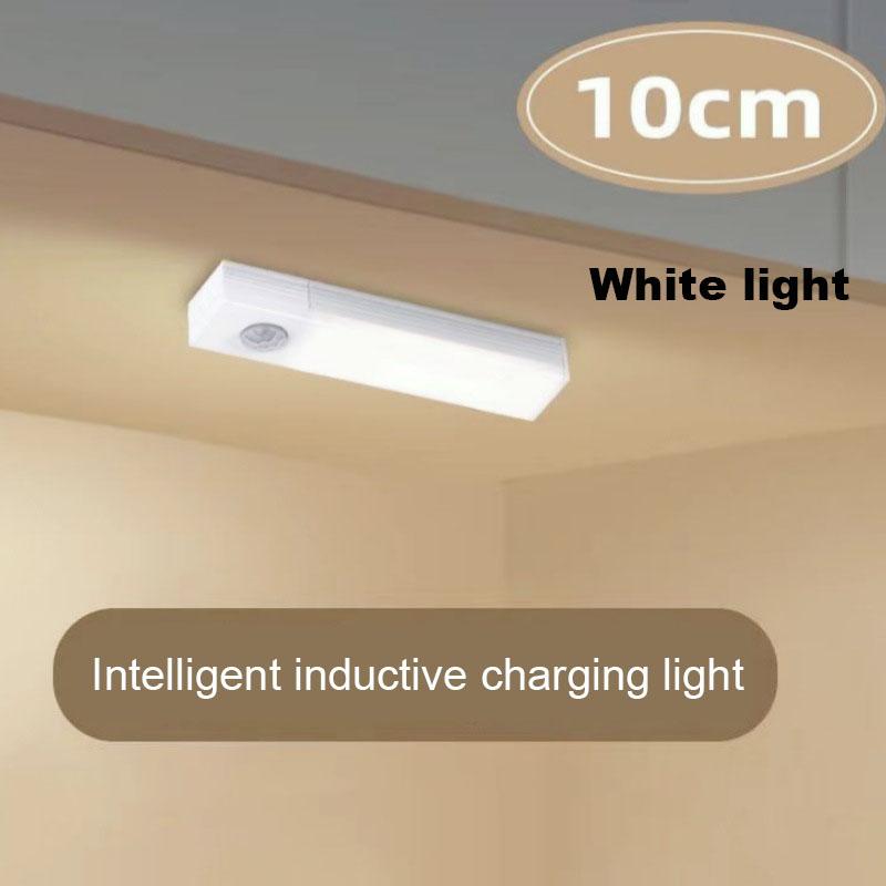 Светодиодный датчик движения, беспроводной USB-перезаряжаемый ночник, внутренний датчик движения, коридор, лестница, освещение