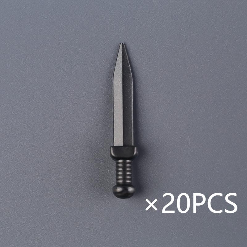 MOC DIY Средневековый Замок Военный Меч Ремень Ножны Пояс Строительные Блоки Фигурки Воина Рыцаря Солдата Аксессуары Кирпичики Игрушка