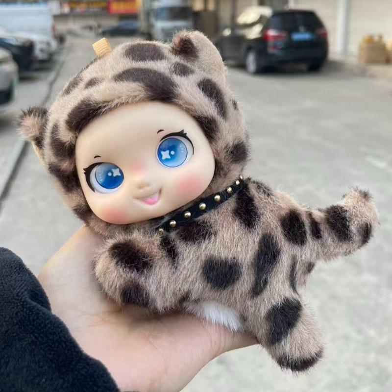 Новая Милая Котёнок Виниловая Кукла Мягкая Кавайная Плюшевая Игрушка Кошка Домашний Декор для Детей Подарки на День Рождения Сопровождение Детей Взрослых Плюшевая Игрушка