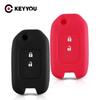 Силиконовый чехол для ключей KEYYOU для Honda Accord Civic CR-V HR-V Jade Crider Odyssey, 2 кнопки