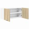 Wall Cabinet Sonoma Oak 80 x 31 x 40 cm Engineered Wood