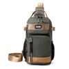 New Men's Chest Bag Simple Shoulder Crossbody Bag Multifunctional Trendy Crossbody Backpack Messenger Bag