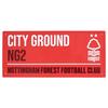 City Ground Street Sign