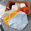 Simple and Breathable High Waist Underwear Panties for Women Antibacterial Underwear Skin-friendly Cute Underwear Briefs