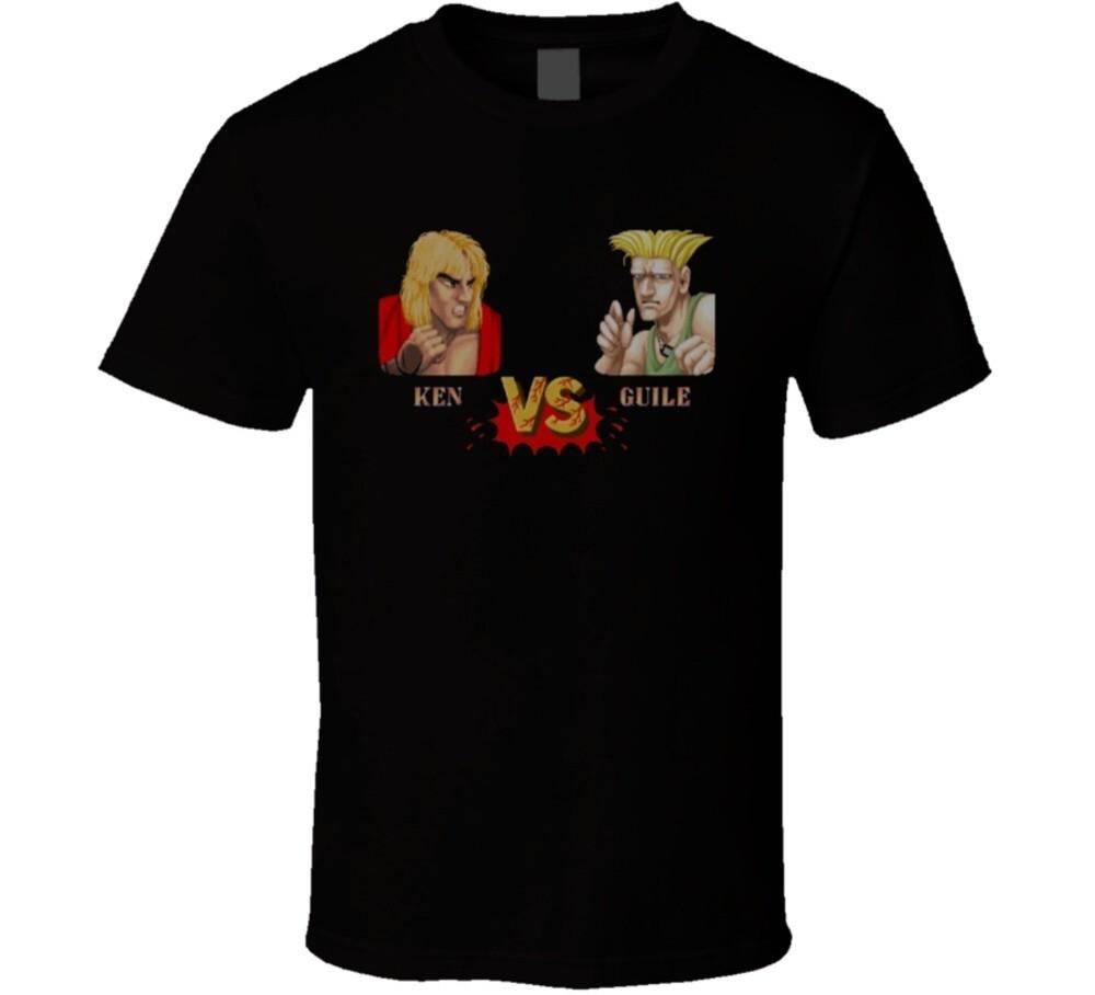 Street Fighter 2 Guile Vs Ken Martial Arts Fight Matchup T Shirt Unisex T-Shirt