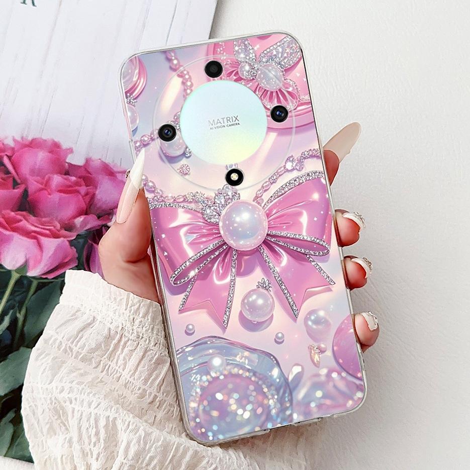 Чехол для Honor Magic6 Lite Чехол для HonorX9B ALI-NX1 С рисунком крутого дракона Мягкий силиконовый чехол для Honor X9B Magic 6 Lite Fundas Coque