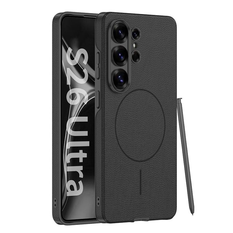 GKK Four Curves Vegan Leather Magnetic Slim Ring Full Coverage Phone Case