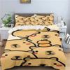 Капибары пододеяльник аниме постельное белье наволочка печатный общий детский и взрослый комплект двуспальный размер реактивная печать одеяло