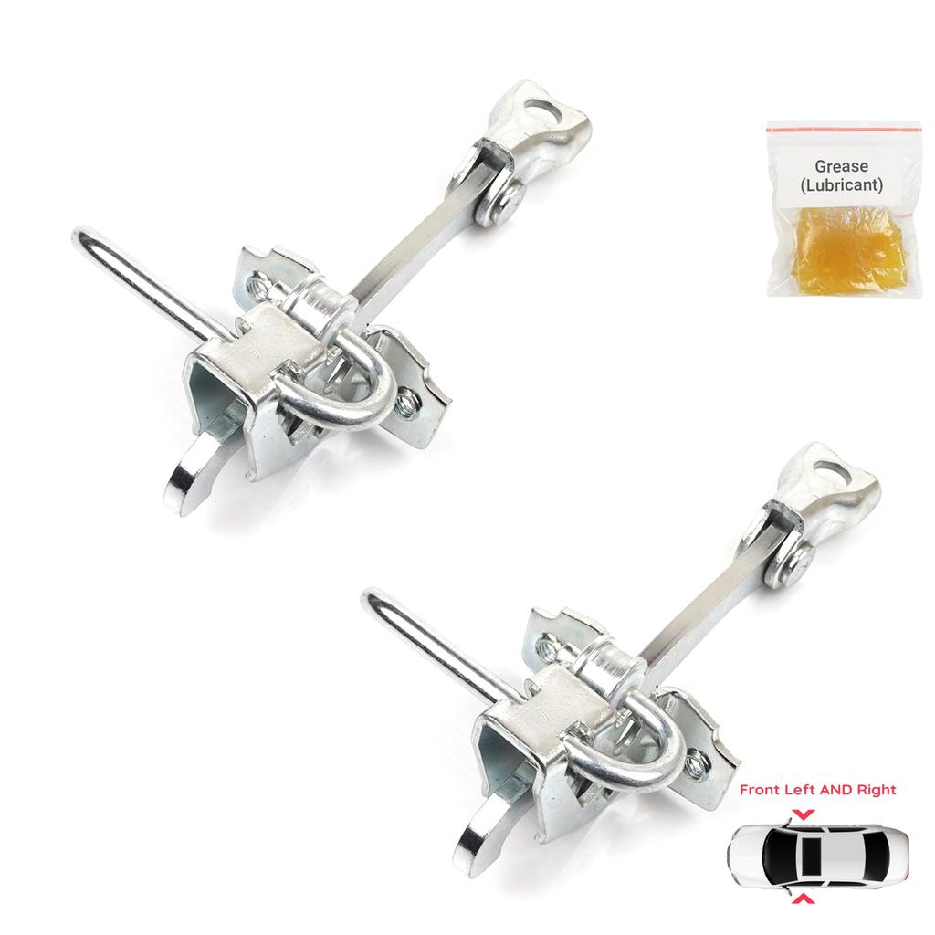 EDP1273-1 2 Pieces Front Door Hinge Stop Check Strap Limiter for Fiat Panda MK2 169 2003-2012 51779914