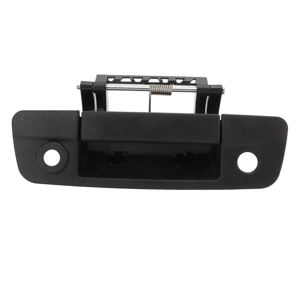 Black Tailgate Handle with Camera Hole ABS Steel 68197873AA Replacement for Ram 1500 2500