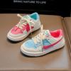 Модные цветные массивные кроссовки для детей весна-осень толстая подошва кроссовки для мальчиков и девочек спортивные кроссовки трендовые детские кроссовки