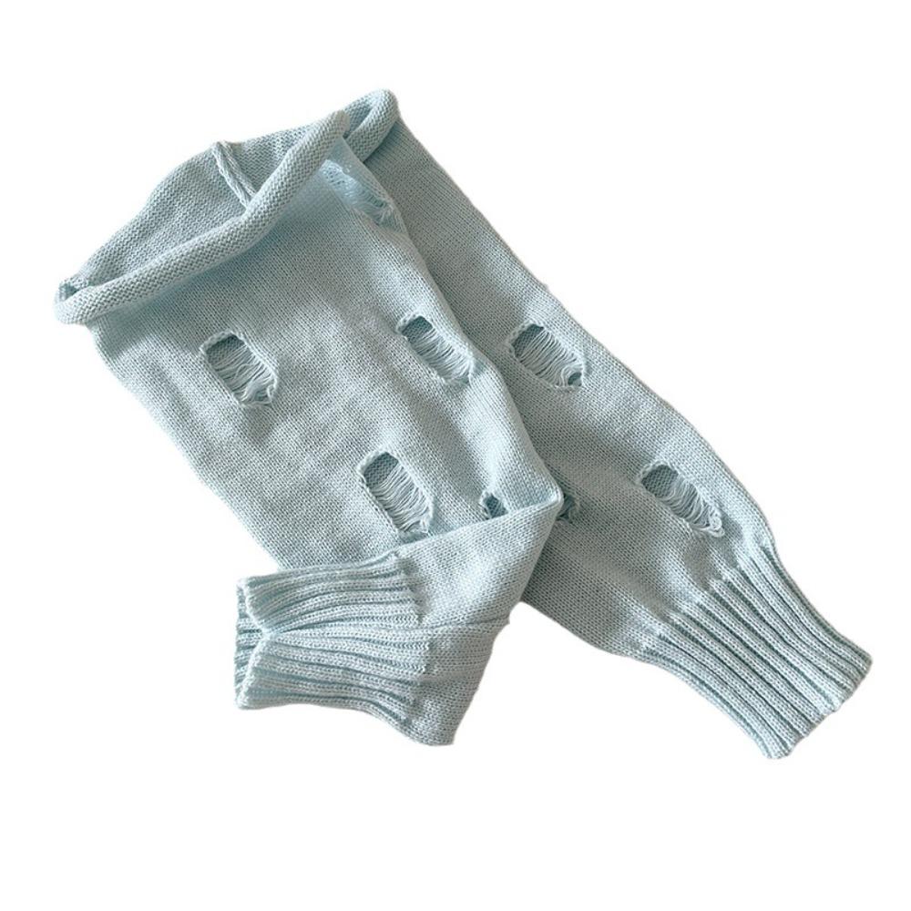 Warm Leg Warmers Knitted Thermal Leggings Boot Cover Knitted Sock Sleeves Womens Ladies Girls