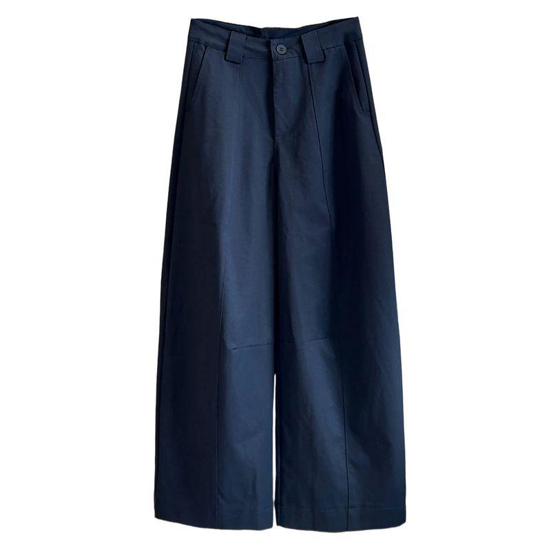 Pear-Shaped Body Casual Pants for Women 2025 Autumn New Korean Style Versatile High-Waisted Loose Slimming Wide-Leg Balloon Pants