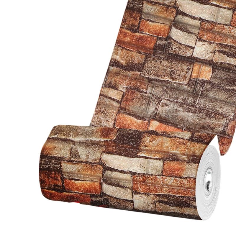 3D обои, украшения, самоклеящиеся, античные, пенопластовые, кирпичные обои, гостиная, спальня, водонепроницаемые, 3D наклейки на стену