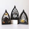 LED Night Lamp Bedside Light Battery Powered Electronic Candle Light Halloween Party Decoration Photography Prop