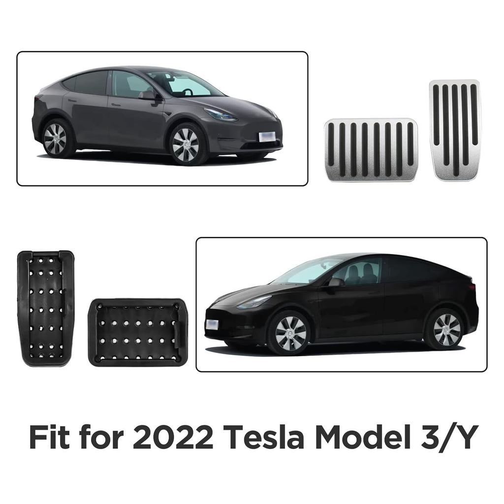 Carwiner Набор накладок на педали 2022-2025 Tesla Model 3 Model