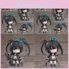 Очаровательный Чиби Нендороид 2155 Black Rock Shooter Алисия Модель Фигурки Экшн ПВХ 10см