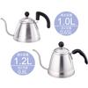 Wahei freiz coffee drip IH matte stainless made in Japan EM-8074 kettle, kettle, 1.0L, compatible, finish, steel,